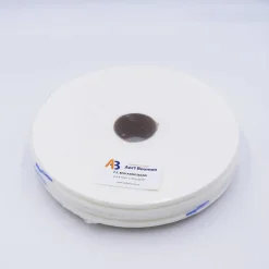Aart Bouman Glasband 6 x 4mm wit - pak 250m