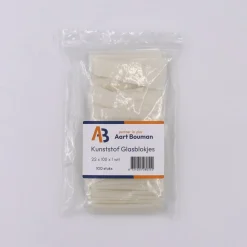 Aart Bouman Glasblokjes 22x1 Mm 100 Stuks
