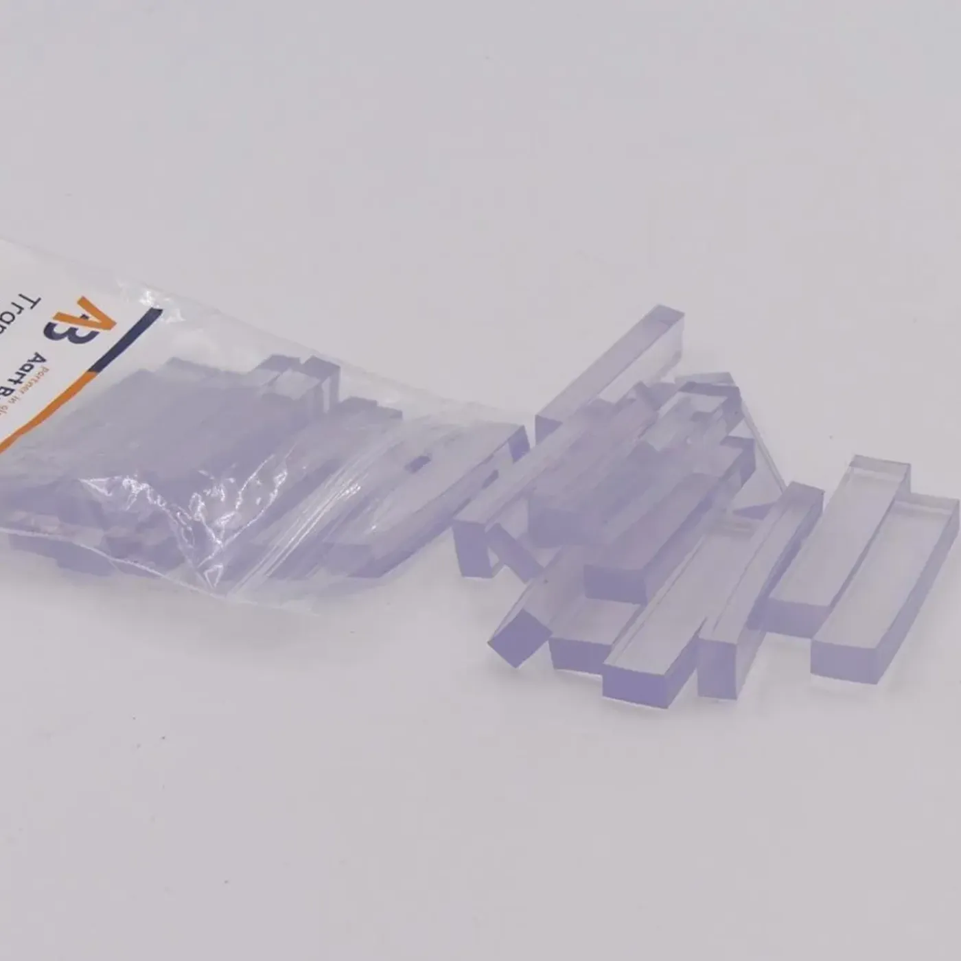 Aart Bouman Transparante Blokjes 50x6x10 (25 St.)