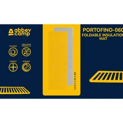 Abbey Camp Isolatiemat Opvouwbaar Xpe/zilver Voor Luchtbed Of Slaapmat
