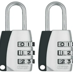 Abus Combinatieslot TCZ2/20 - Zink voor kluisje - Behuizing 20 mm - Set van 2 stuks