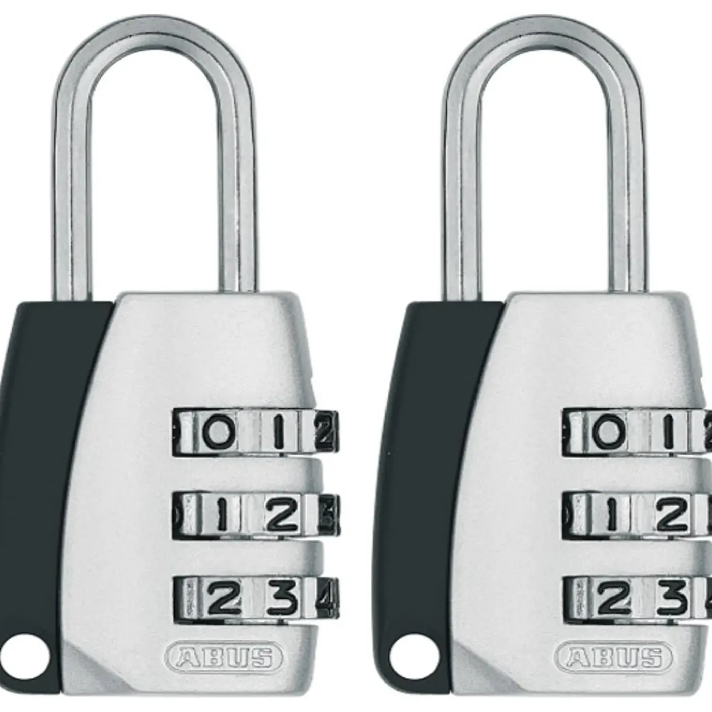 Abus Combinatieslot TCZ2/20 - Zink voor kluisje - Behuizing 20 mm - Set van 2 stuks