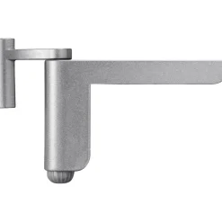 Abus deurdranger 2603 3 standen zilver