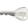 Abus hangslot met sleutel Titalium TKTI46/50HB80 - aluminium lange beugel voor buiten - Behuizing 50 mm, beugel 80 mm