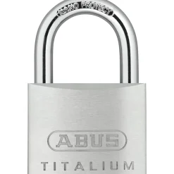 Abus Hangslot met sleutel Titalium TKTI25/50 - Aluminium voor poort - Behuizing 50mm