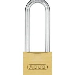Abus Hangslot met sleutel TKB3/40HB63 - Massief messing voor poort - Behuizing 40mm, beugel 63mm