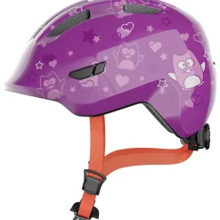 Abus Helm Kind Smiley 3.0 paars princess S (45-50cm)