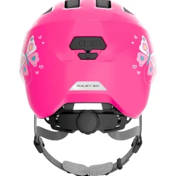 Abus Helm Kind Smiley 3.0 rose butterfly S (45-50cm)