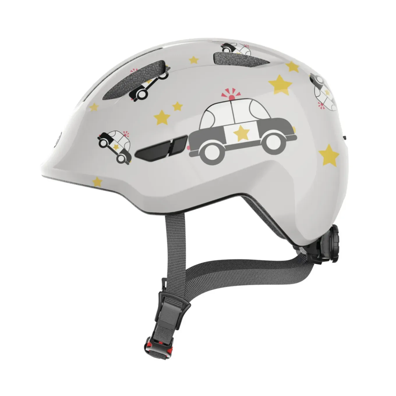 Abus Helm Smiley 3.0 Grijs police M 50-55cm