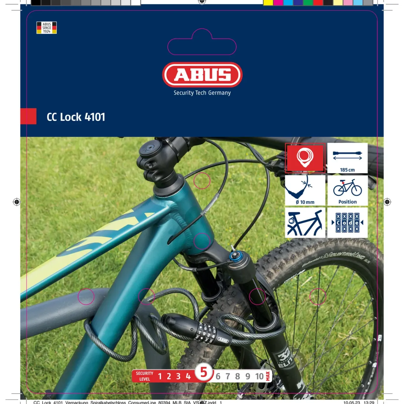 Abus kabelslot CC Lock 4101