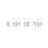 Abus Veiligheidscilinder D10PS 30/30 mm SKG** - met Boorbeveiliging - met Certificaat - 5 Sleutels - Set van 3