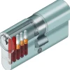 Abus Veiligheidscilinder E200 30/30 mm SKG** - met Boorbeveiliging - met Gevarenfunctie - 3 Sleutels - Set van 3