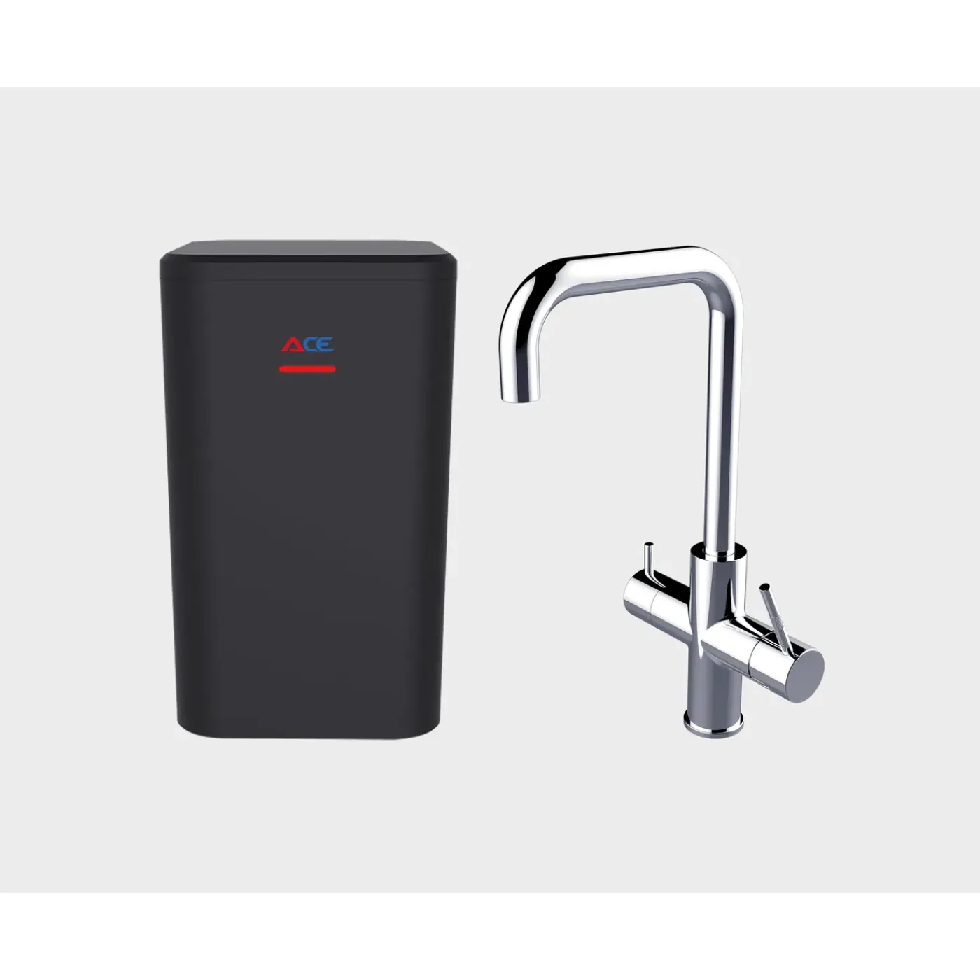Ace Eco kokendwaterkraan Boil chroom U-uitloop