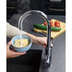 Ace Eco kokendwaterkraan Boil chroom U-uitloop