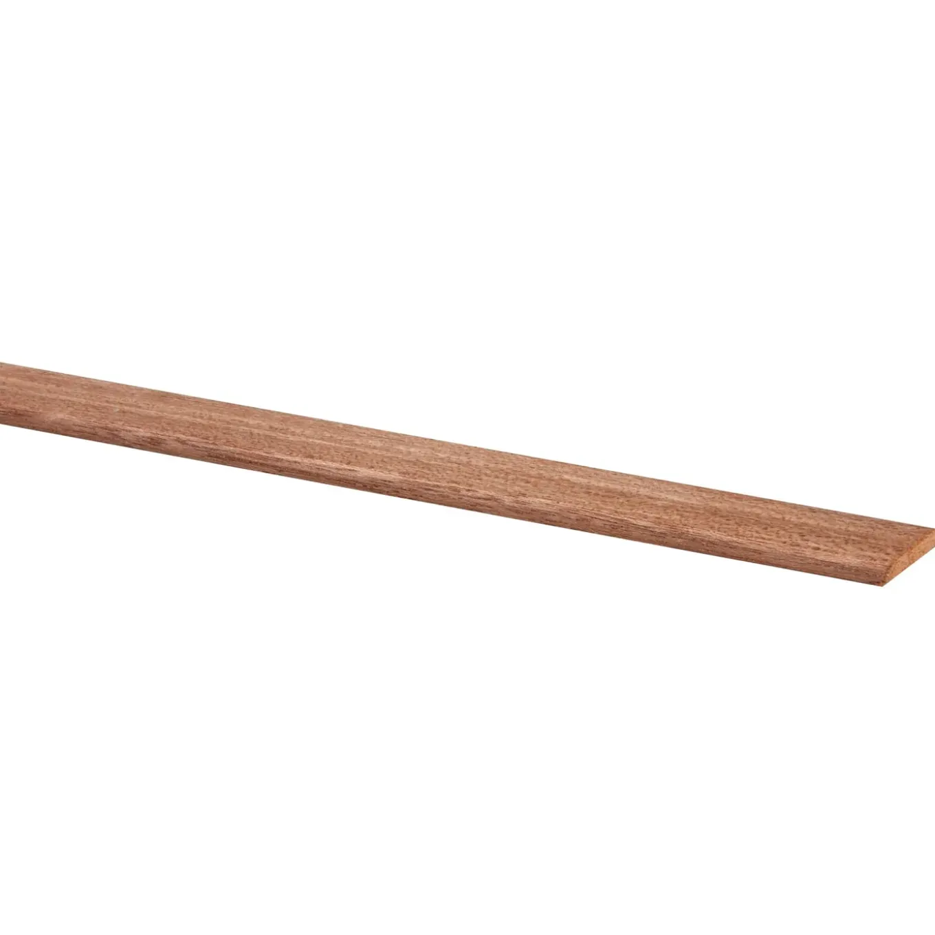 Afdeklijst - Hardhout - Onbehandeld - 4x30mm - 270cm