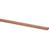 Overig Afdeklijst - Hardhout - Onbehandeld - 4x22mm - 270cm