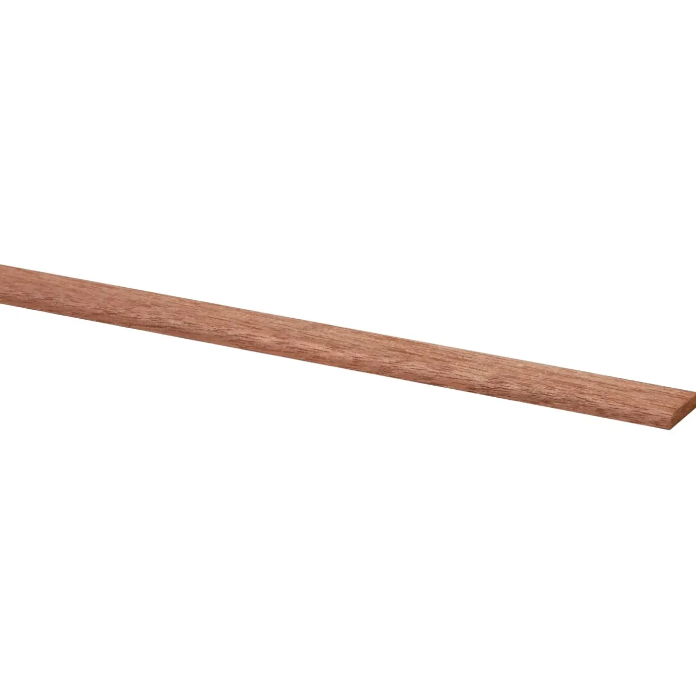 Overig Afdeklijst - Hardhout - Onbehandeld - 4x22mm - 270cm