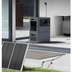Aferiy - Aanvullende Lifepo4-batterij - P280 - Grijs - 2048 Wh - 39,6 X 27,8 X 22,4 Cm