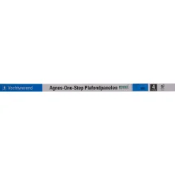 Agnes wand-en plafondplaat vochtwerend T&G 4-z wit stuc 60x120cm 12mm
