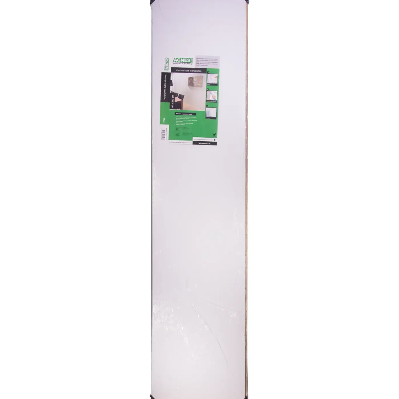Agnes One Step Agnes wandpaneel - One Step - T&G 2-z - wit - gestructureerd - 260x60cm - per stuk