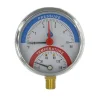 AIM 80mm 0-120C 2.5 BAR thermo drukmeter zijdelings G1/2
