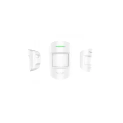 AJAX SYSTEMS - Draadloze Bewegingsmelder Motionprotect+ - Betrouwbare Bewegingsdetectie - Wit