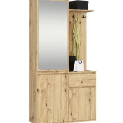 Akord Halmeubel Entro Eiken Artisan 95x35x183