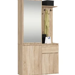 Akord Halmeubel Entro Eiken Sonoma 95x35x183
