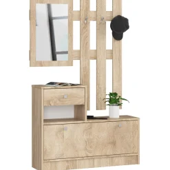 Akord Halmeubel Set Eiken Sonoma 90x25x170