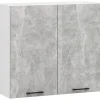 Akord-kast Oliwia-wit/beton-80x30x72