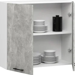 Akord-kast Oliwia-wit/beton-80x30x72