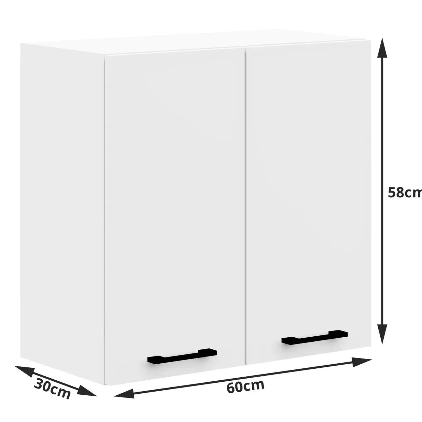 Akord-keukenkast Oliwia-wit-60x30x58