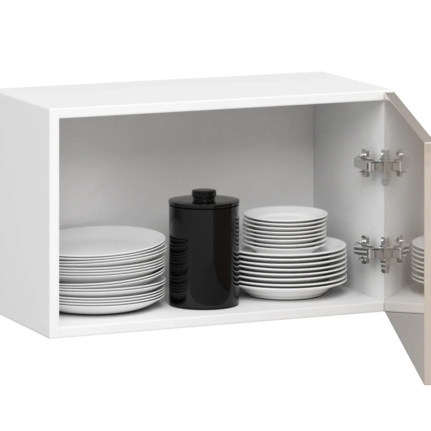 Akord -onderkast Keuken Oliwia-wit/cappuccino Glans-60x30x29