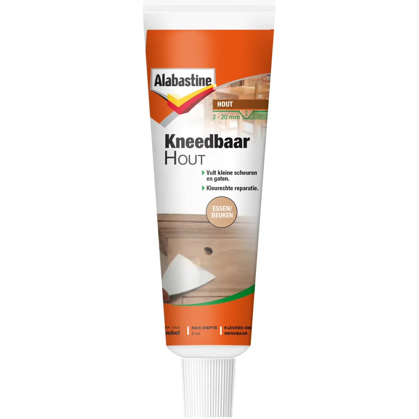 Alabastine kneedbaar hout essen/beuken 75gr