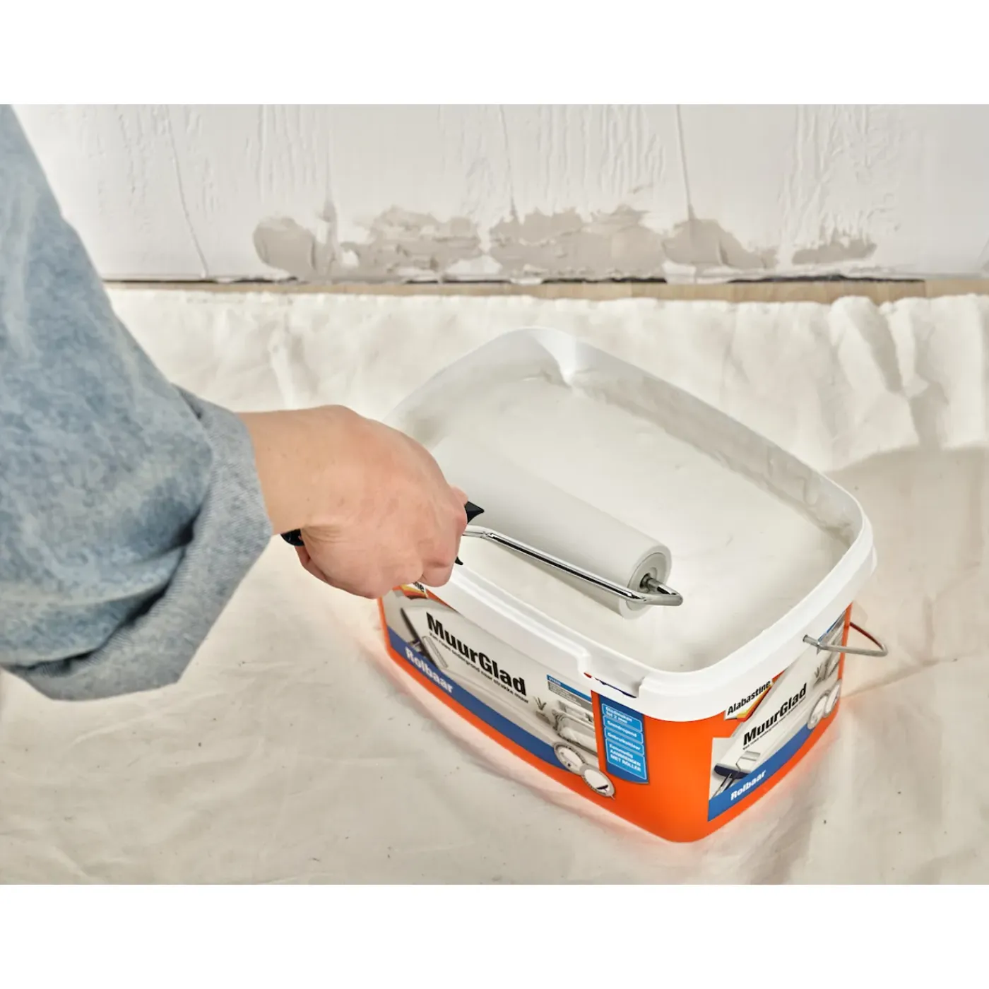 Alabastine muurglad rolbaar 5L