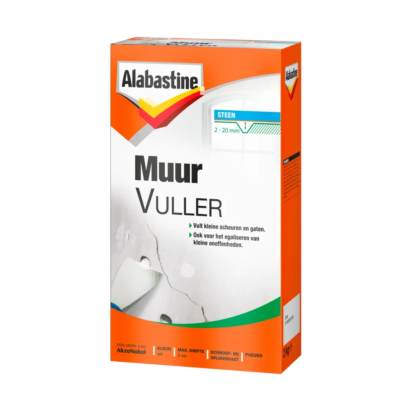 Alabastine muurvuller 2kg