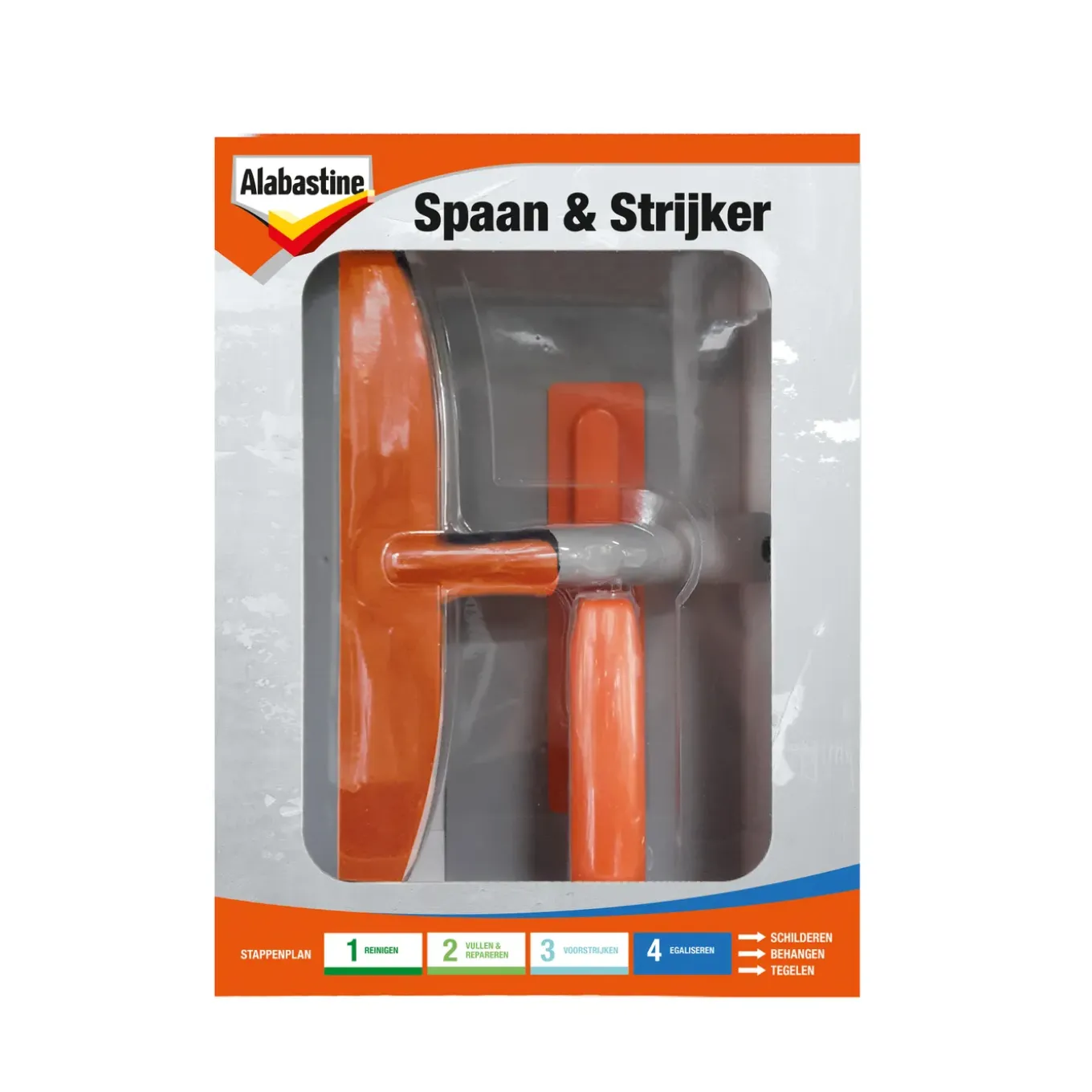 Alabastine spaan en wiper