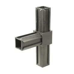 Alberts Buisverbinder T-stuk - XD - Polyamide - Zwart - 20x20x1.5mm