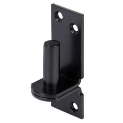 ALBERTS duimplaat DI-haak kunststof coating zwarting ø16/115x40mm