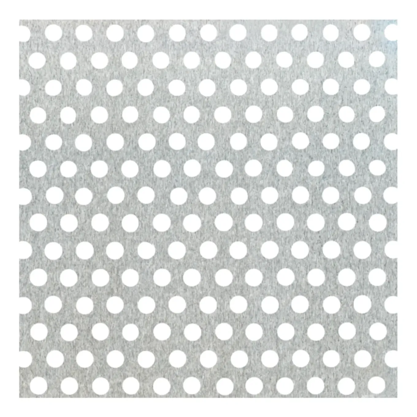 Alberts Geperforeerde Plaat - Aluminium - Natuur - Ronde Perforatie - 250x500x0,8mm