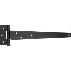 Alberts Gust staartscharnier kataforetisch aangebrachte zwarte dompellak 294/40x90x2,5mm