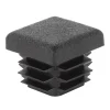 Alberts Insteek-eindkap - Voor Vierkante Buizen - Vierkant kunststof zwart - 20x20mm - 4 stuks