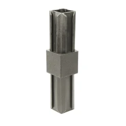 Alberts Multifunctionele Verbinder - XD - Recht - Kunststof - Zwart - 20x20x1,5mm