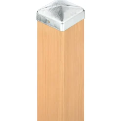Alberts paalkap voor houten palen 70x70mm gegalvaniseerd