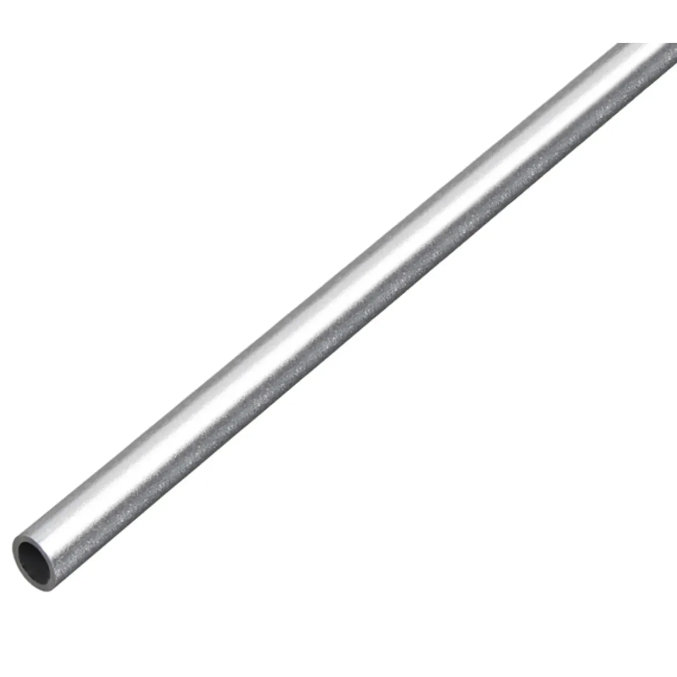 Alberts ronde buis aluminium zilver 8x1mm 1m