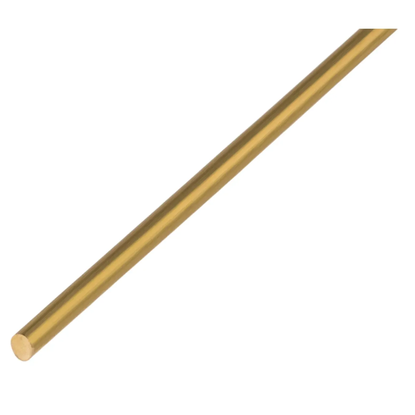 Alberts ronde stang messing 4mm 1m
