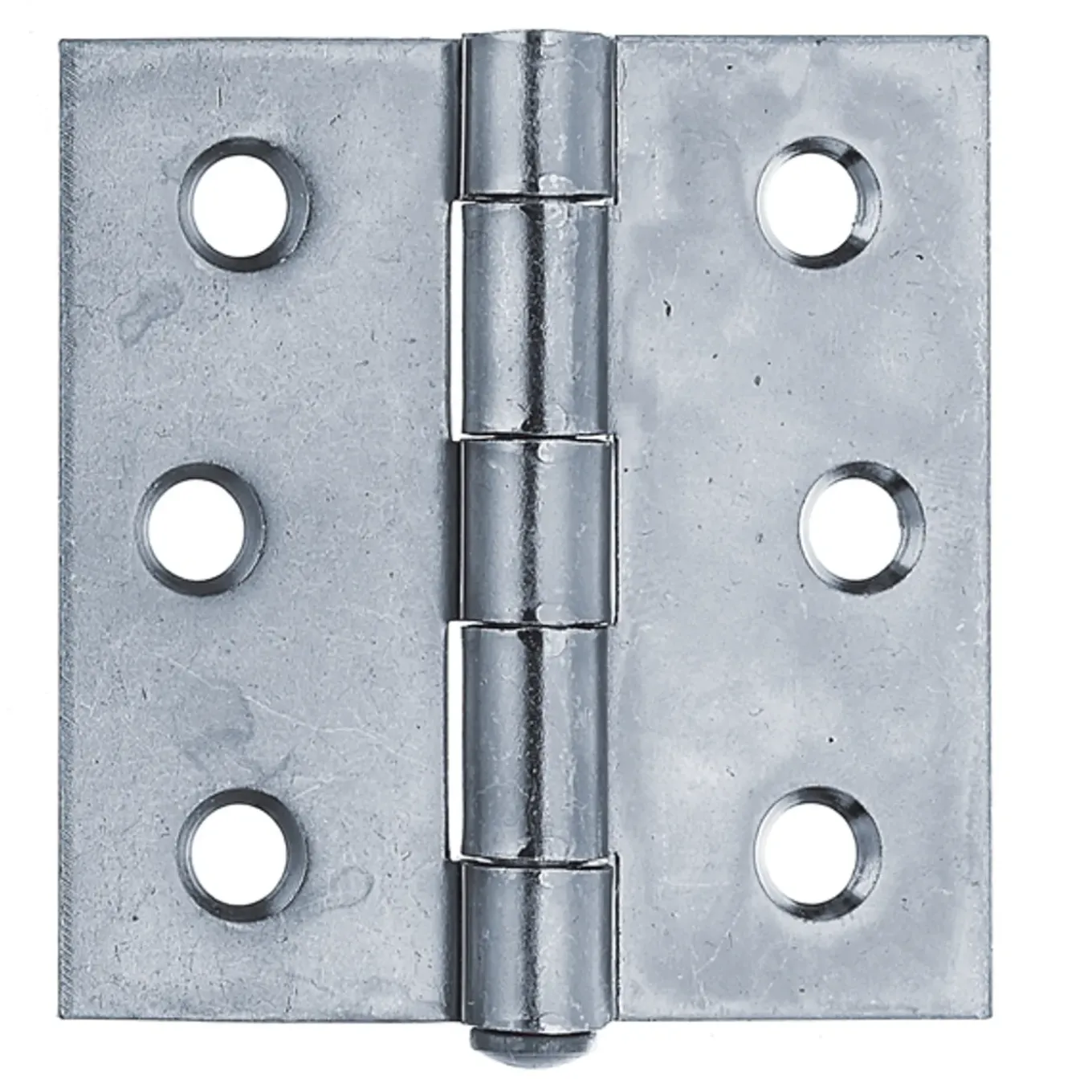 Alberts scharnier verzonken schroefgaten + RVS losse pen 76x76x2mm