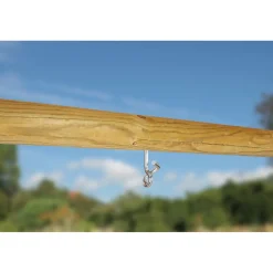 ALBERTS schommelhaak schroef hout galvanisch blauw verzinkt 149mm