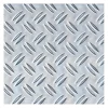 Alberts Structuurplaat - Aluminium - Natuur - Ribbel-reliëf - 600x1000x1,5mm