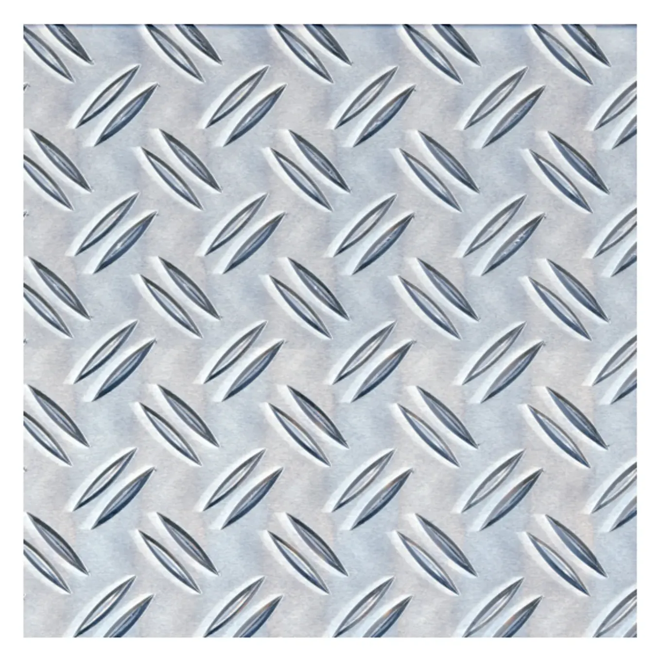 Alberts Structuurplaat - Aluminium - Natuur - Ribbel-reliëf - 600x1000x1,5mm